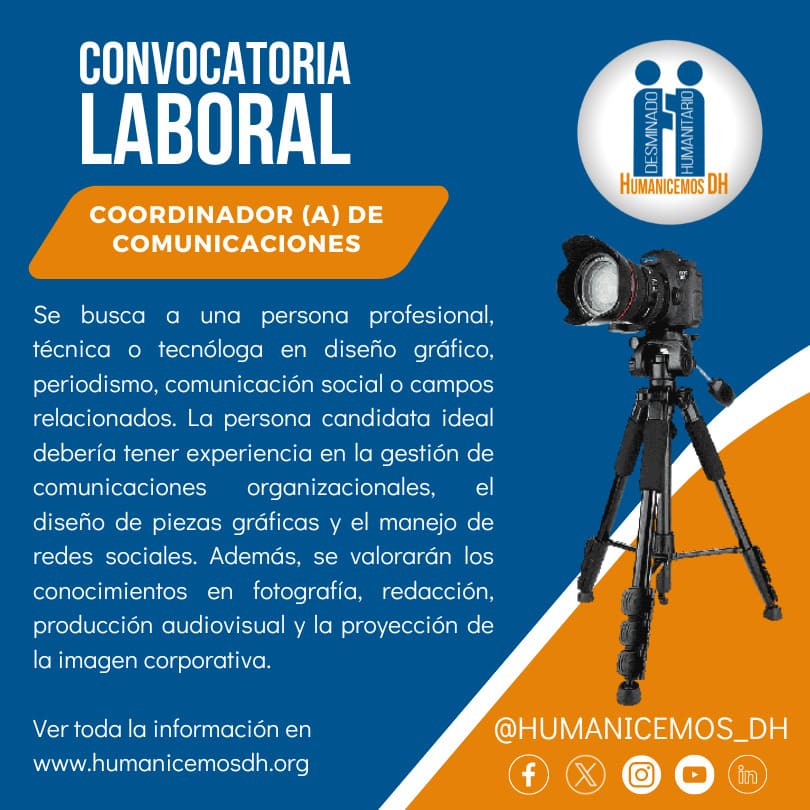 Coordinador(a) de Comunicaciones en Bogotá