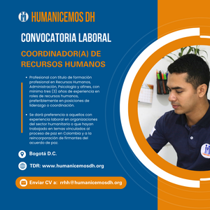  Coordinador (a) de Recursos Humanos 